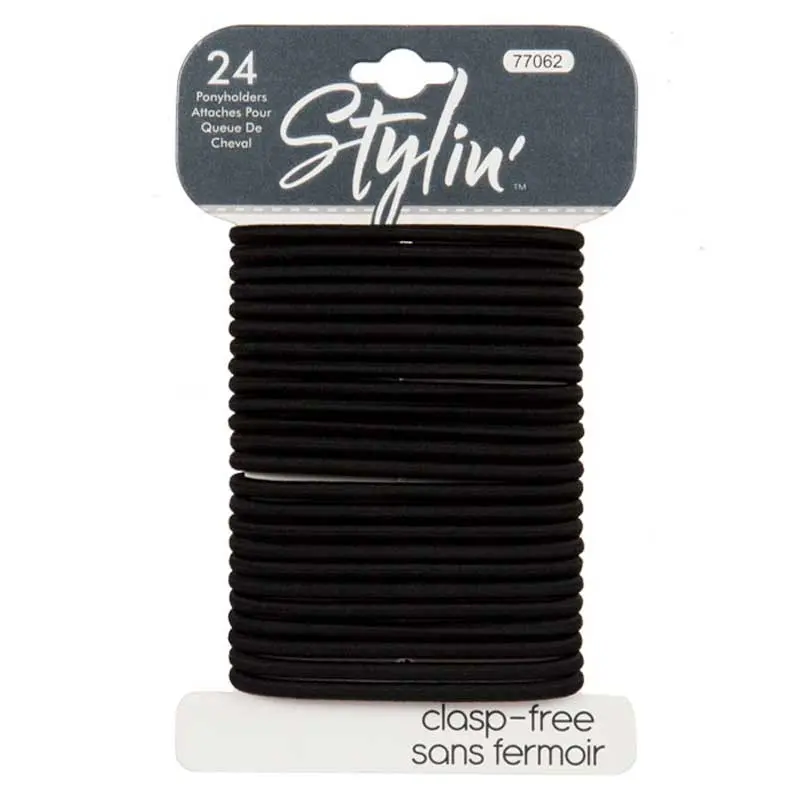 Stylin' Ponyholder Hair Ties - 24Pk 1