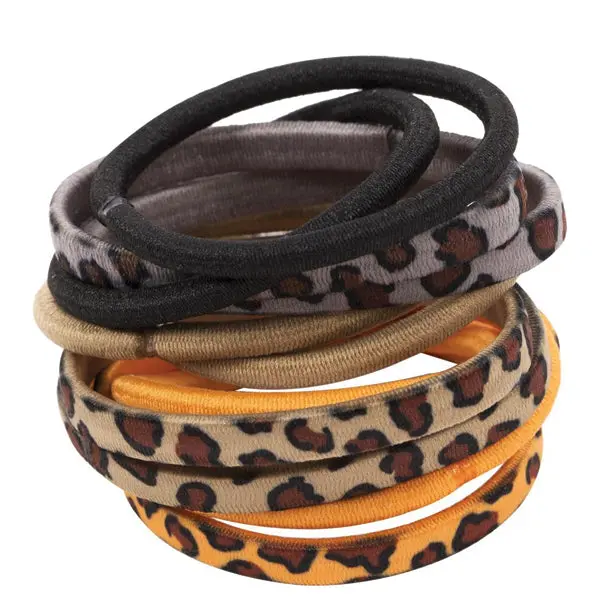 Stylin' Leopard Print Ponyholders 12Pk 2