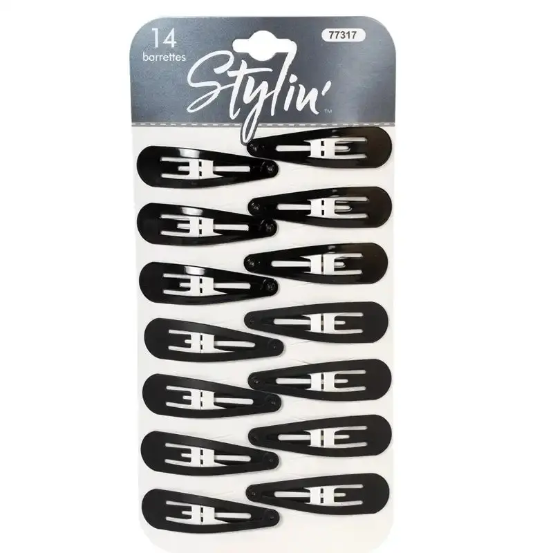 Stylin' Small Snap Barrette - 14Pk 1