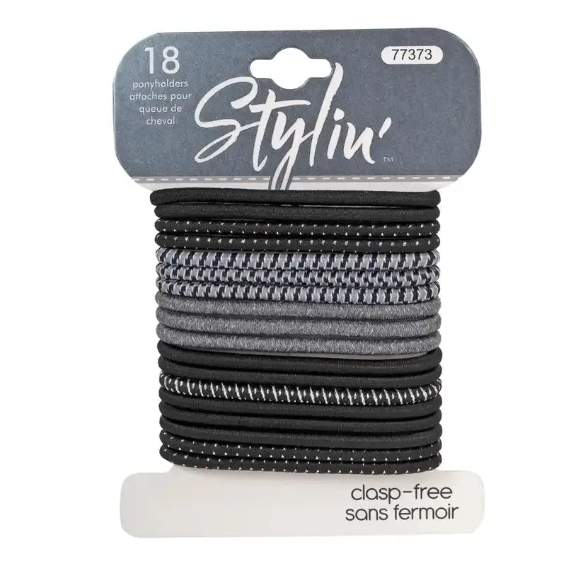 Stylin' Clasp-Free Ponyholders 18Pk 2