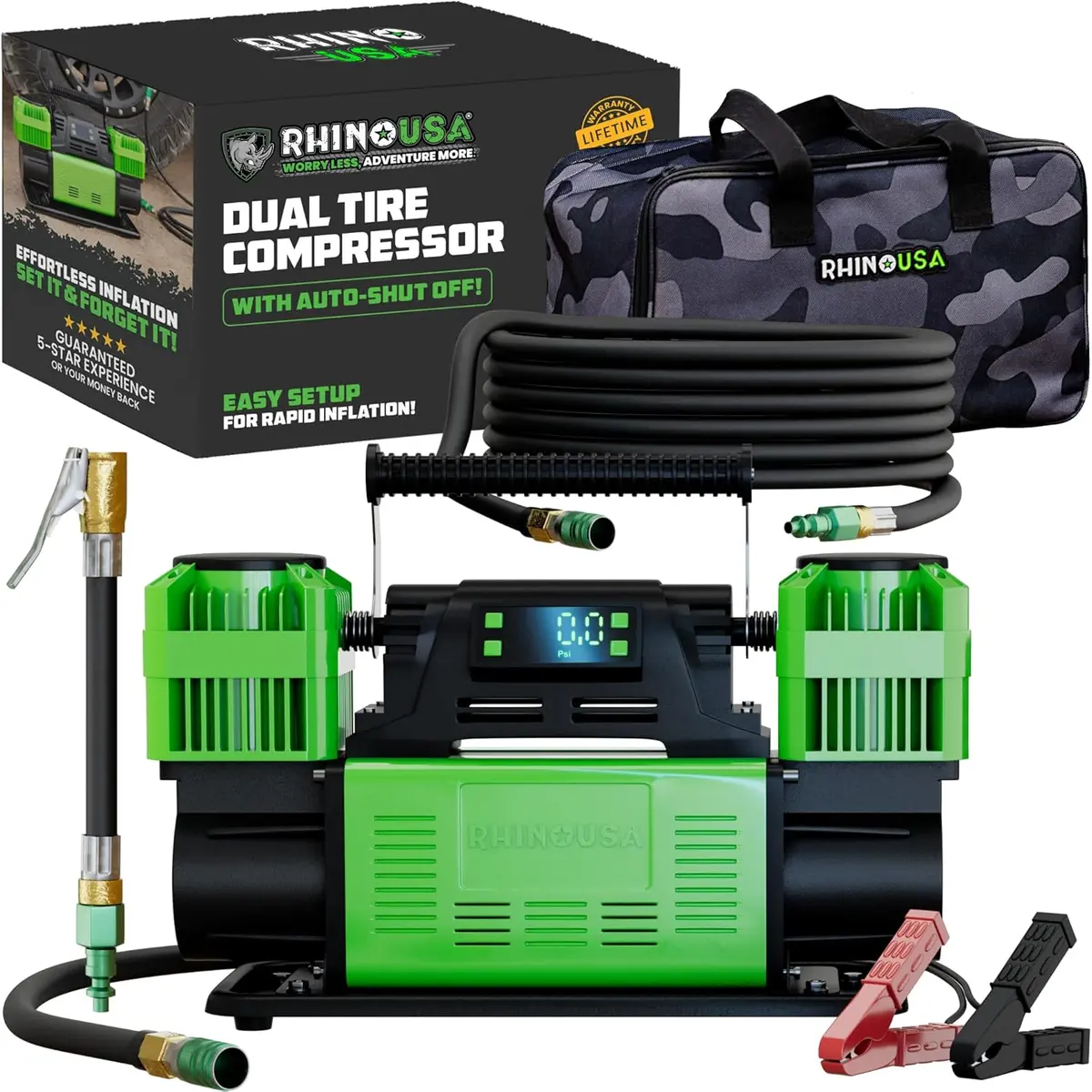 12V Dual-Tire Air Compressor 1