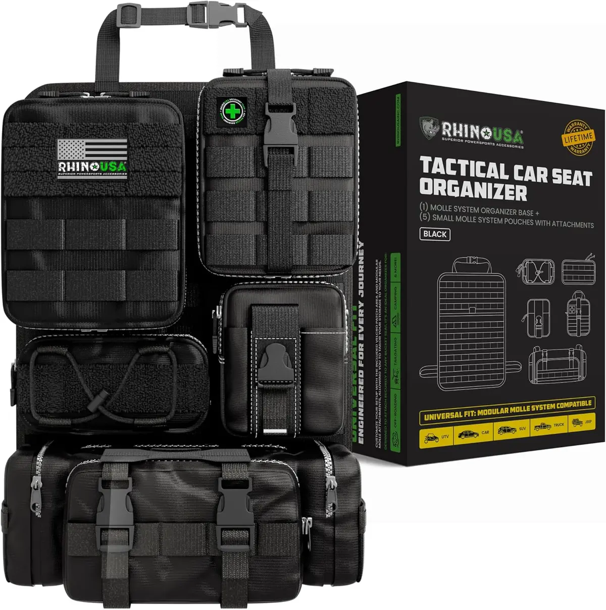 Tactical Car Seat Organizer 1