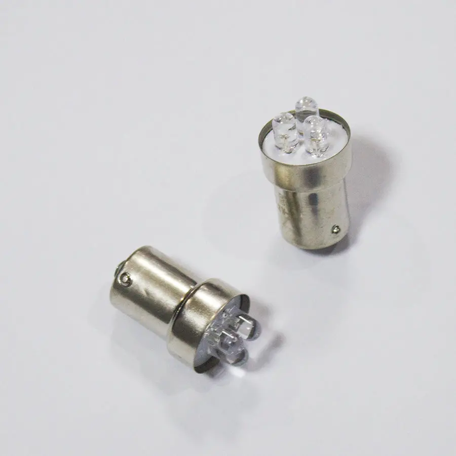 Bombillo 67 12V 3 Led Amarillo 1
