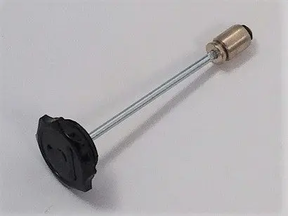 Plastic Cap & Damper, H2 & H4 Carbs 1
