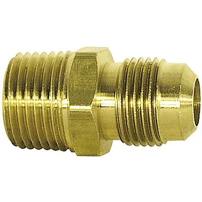 45° Flare Male Connector Brass 1