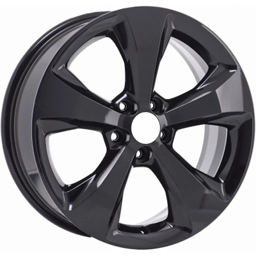 Set Of 4 New 18" 2015-2023 Jeep Cherokee Gloss Black Replacement Alloy Wheels 1