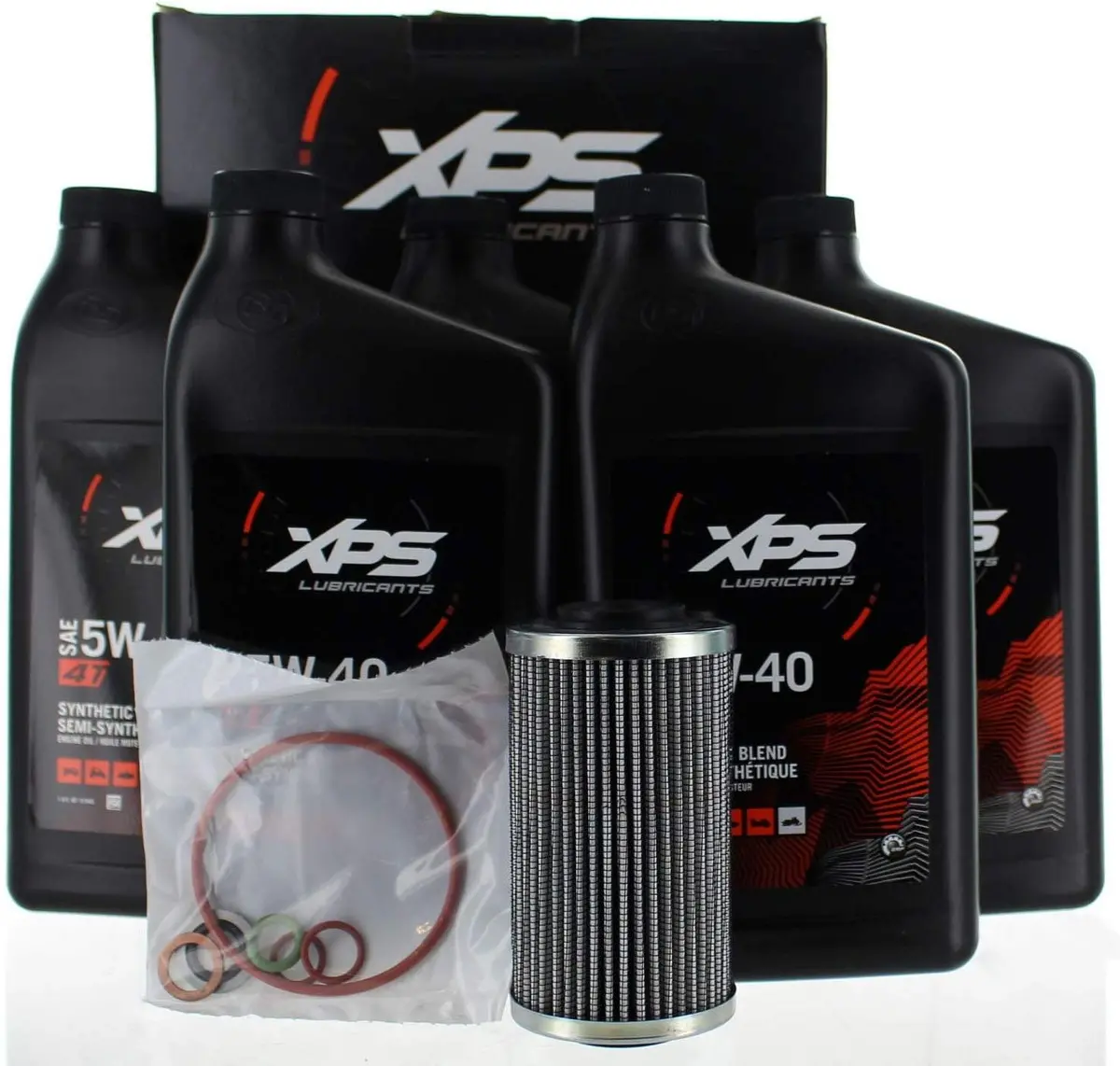Can Am Spyder Maintenance And Oil Change Kit (Sm6 And Se6) 5W40 1