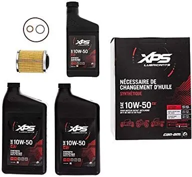 Can Am Maintenance And Oil Change Kit 500Cc Or More 10W50 1