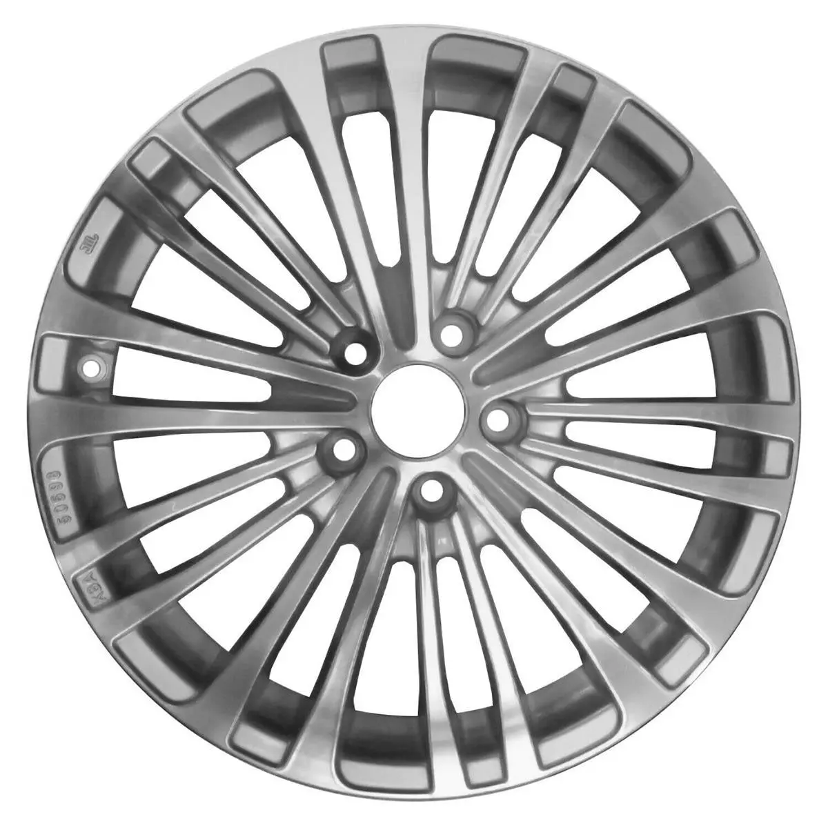 Brand New Oem 18" 2017-2018 Infiniti Qx30 Machined And Silver Alloy Wheel - Ke4095d300 1
