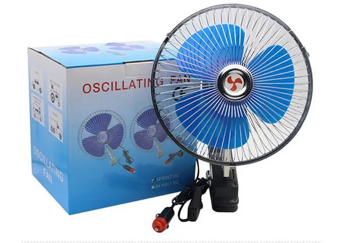 Ventilador 3 Aspas 8" 24V Conexion Encendedor 1