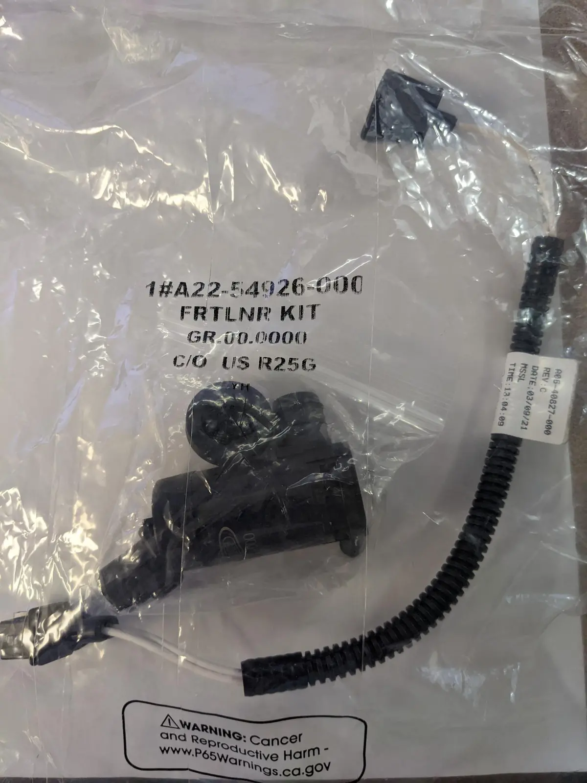 A22-54926-000 Washer Pump Service Kit 1