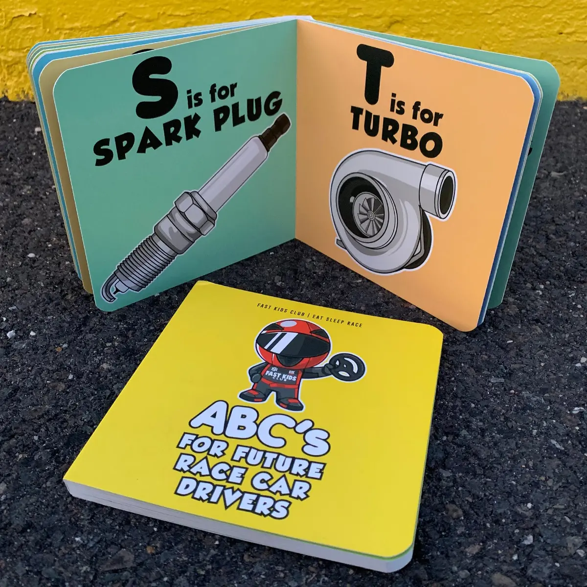 Fast Kids Club - Abc Book For Future Race Car Drivers 1