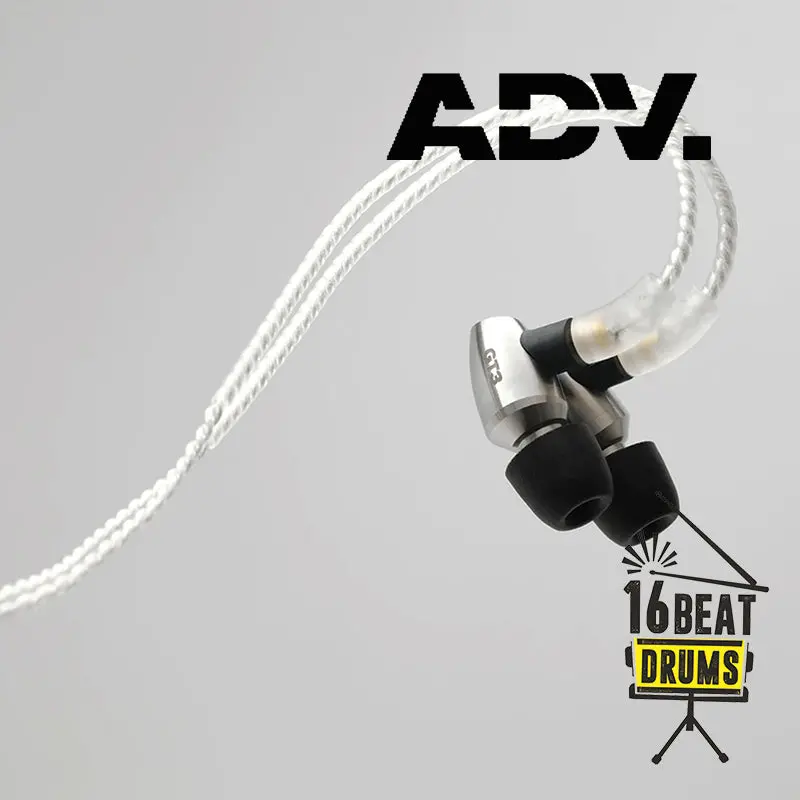 Advanced Gt3 Extreme-Resolution In-Ear Monitors - Silver 1