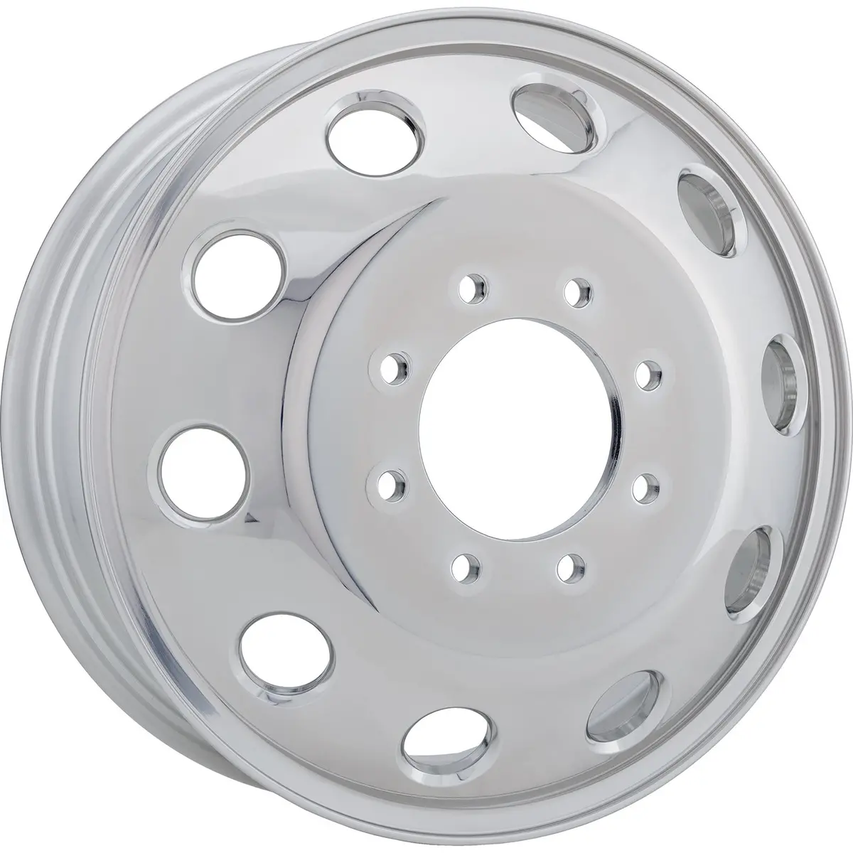 New 17" 2011-2018 Dodge Ram 3500 Drw Front Polished Dually Wheel - 2414 1