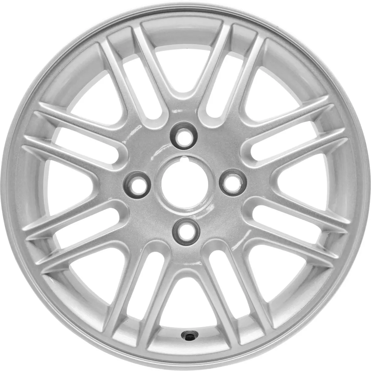 Set Of 4 New 15" 2000-2011 Ford Focus All Silver Replacement Alloy Wheels 1