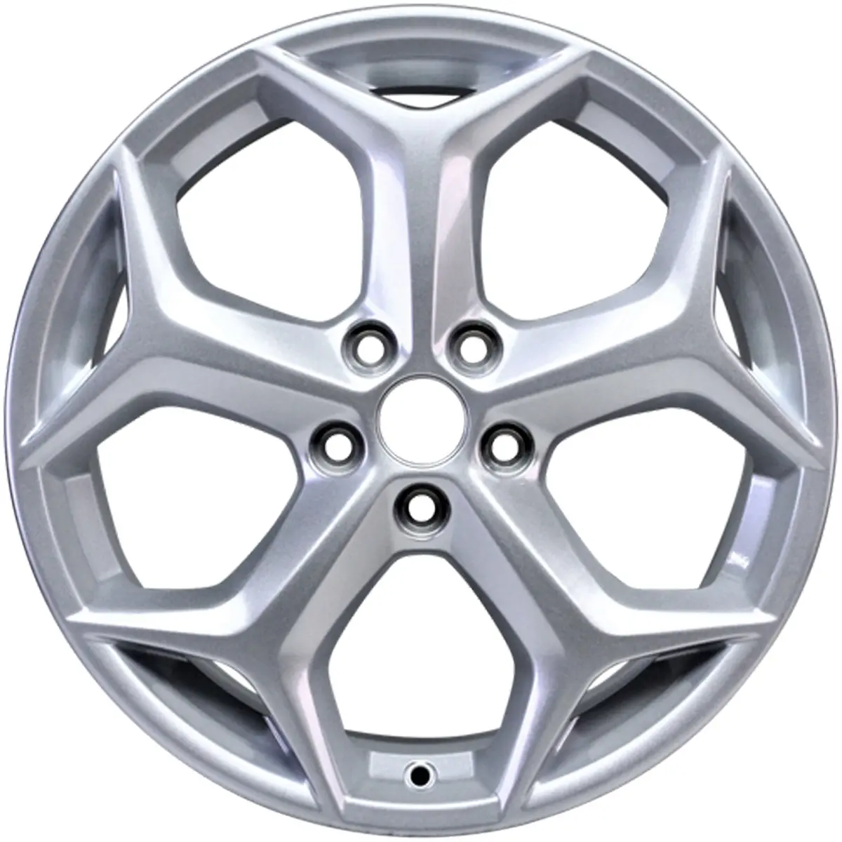 Set Of 4 New 18" 2013-2018 Ford Focus Bright Silver Replacement Wheels 1