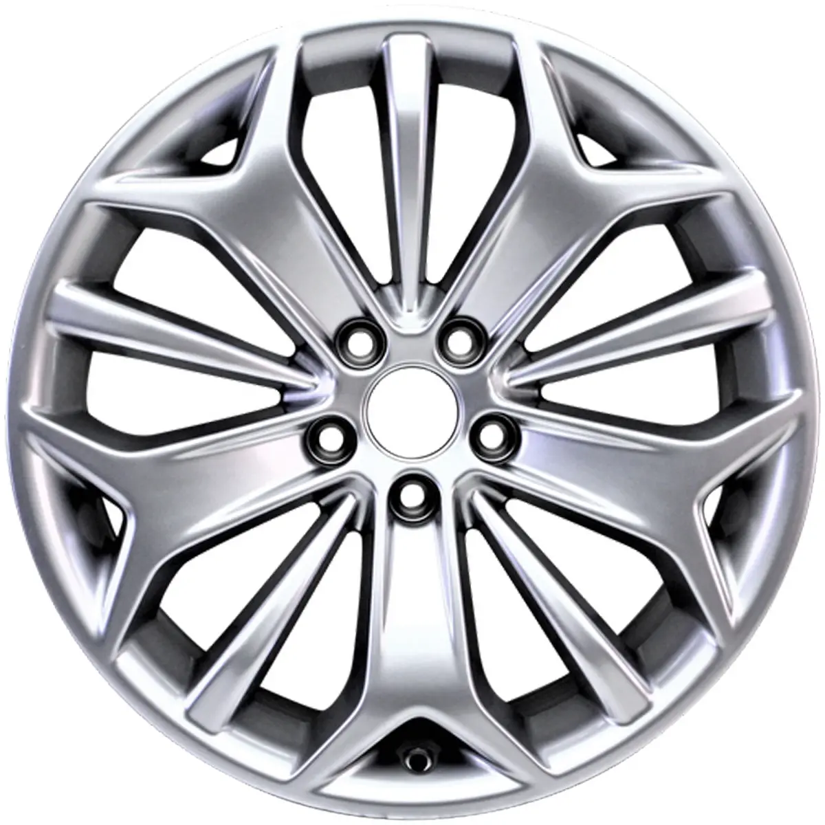 New 19" 2013-2015 Ford Taurus Light Hyper Silver Replacement Alloy Wheel - 3925 1