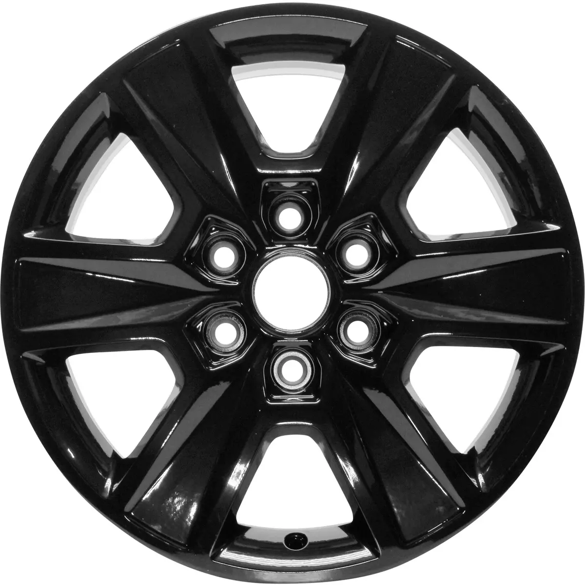 New Set Of 4 18" 2015-2020 Ford F-150 Gloss Black Custom Finish Alloy Wheels 1