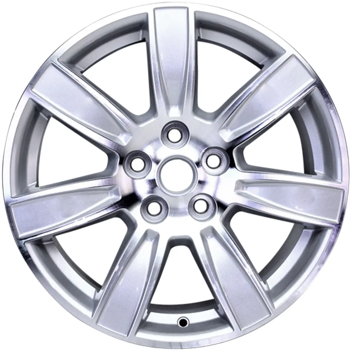 New 18" 2010-2013 Buick Lacrosse Silver Machined Replacement Alloy Wheel - 4096 1