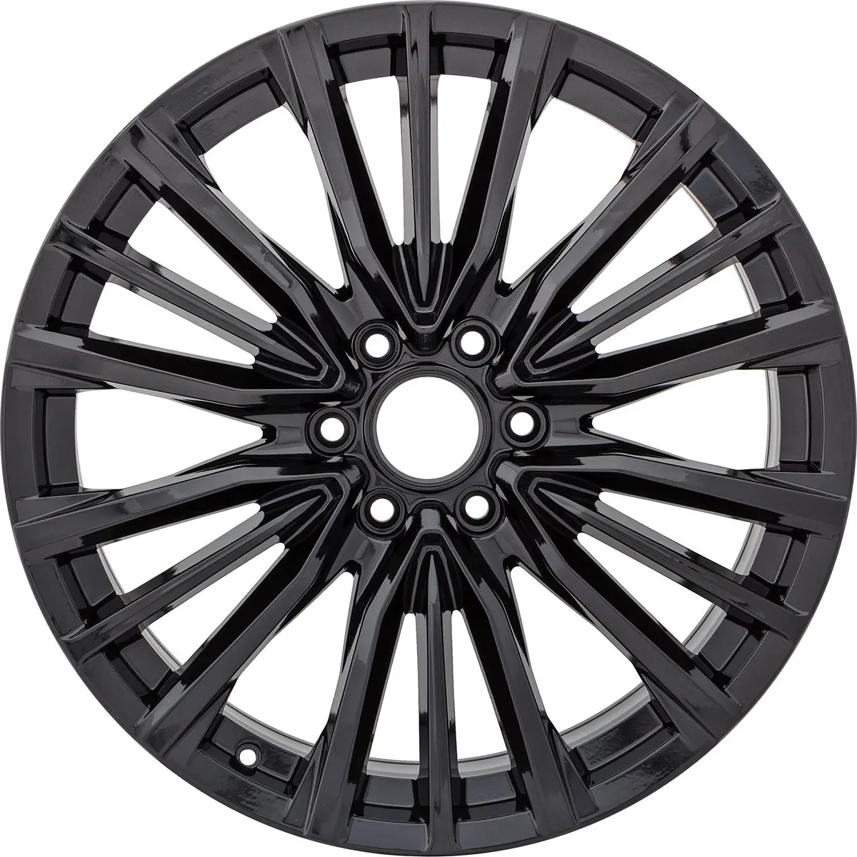 Set Of 4 New 22" 2023-2024 Cadillac Escalade V Black Replacement Alloy Wheels 1