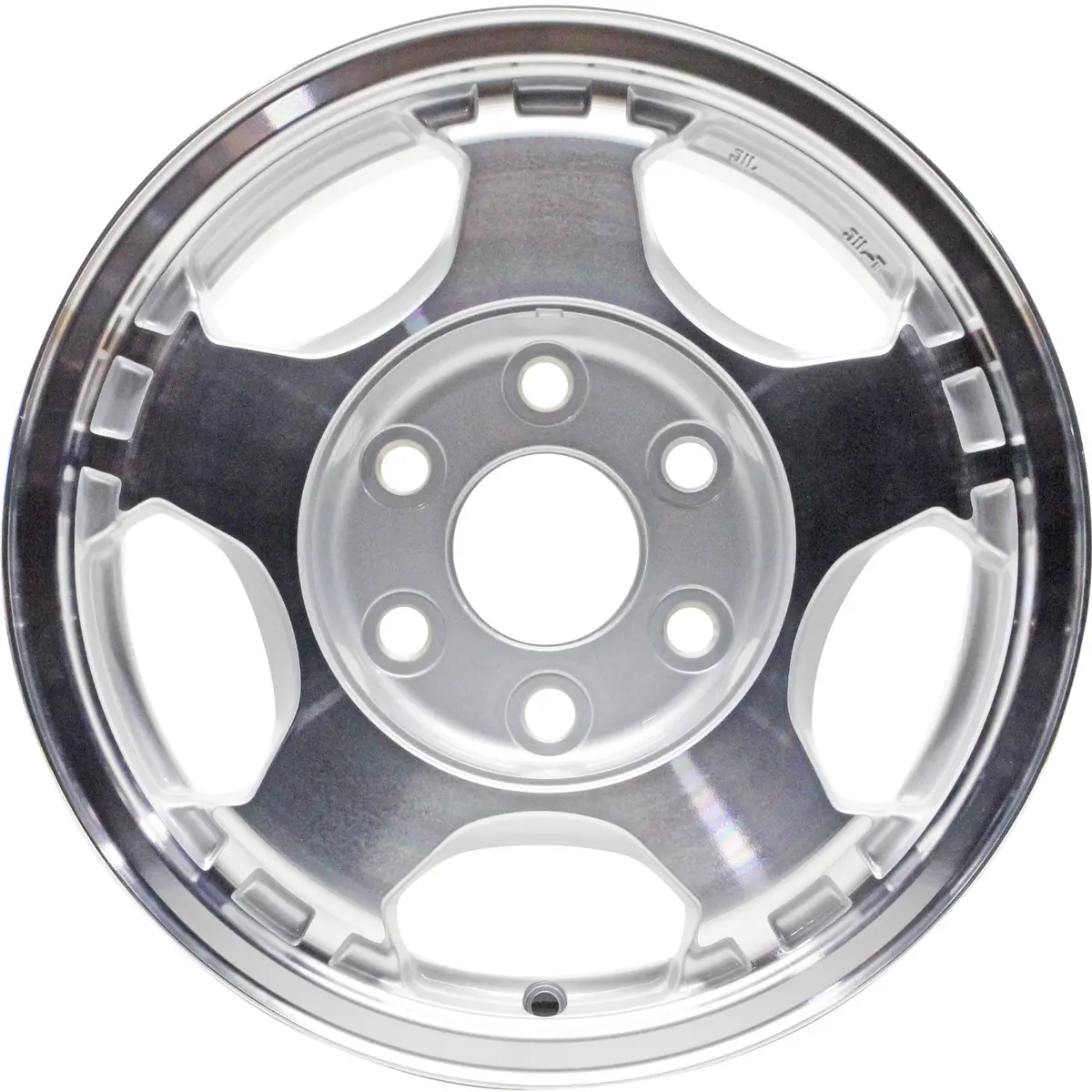 Set Of 4 New 16" 2003-2008 Chevrolet Express 1500 Oem Machined Silver Replacement Alloy Wheels 1