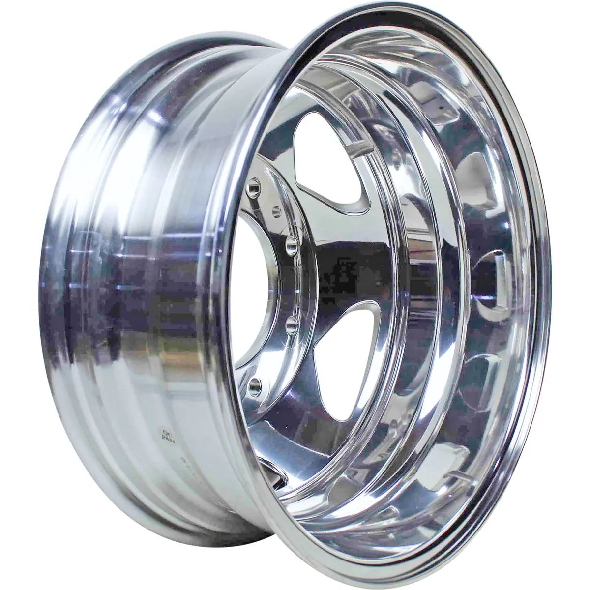 New 17" 2011-2023 Chevrolet Silverado 3500 Drw Rear Polished Dually Wheel - 5520 1