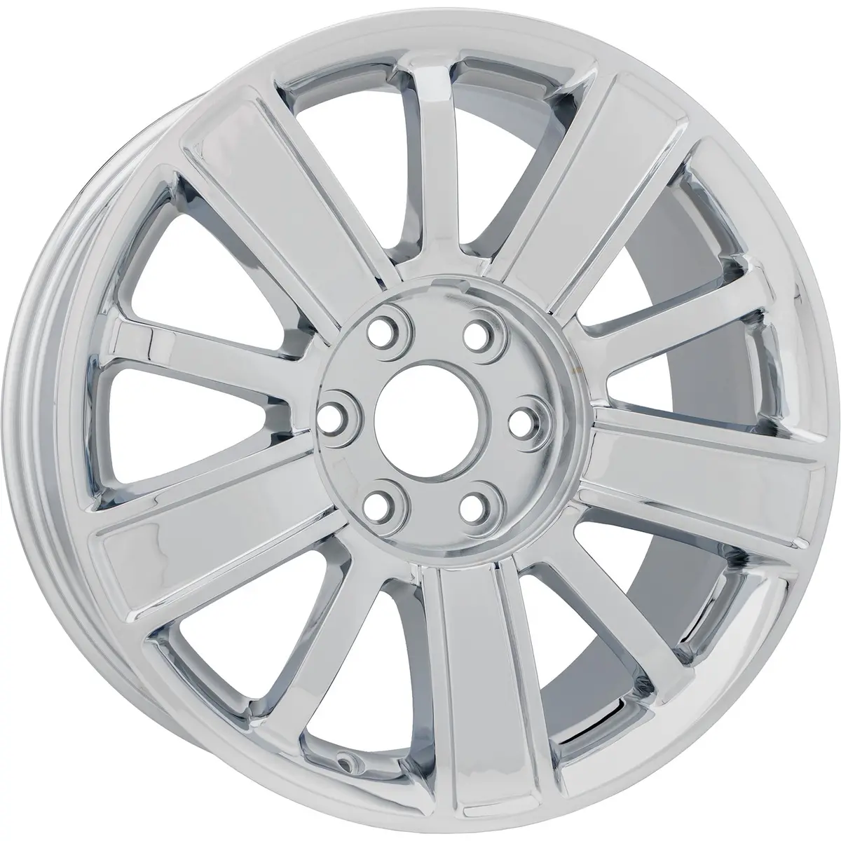 New 20" 2014-2018 Chevrolet Silverado 1500 Chrome Replacement Alloy Wheel - 5653 1
