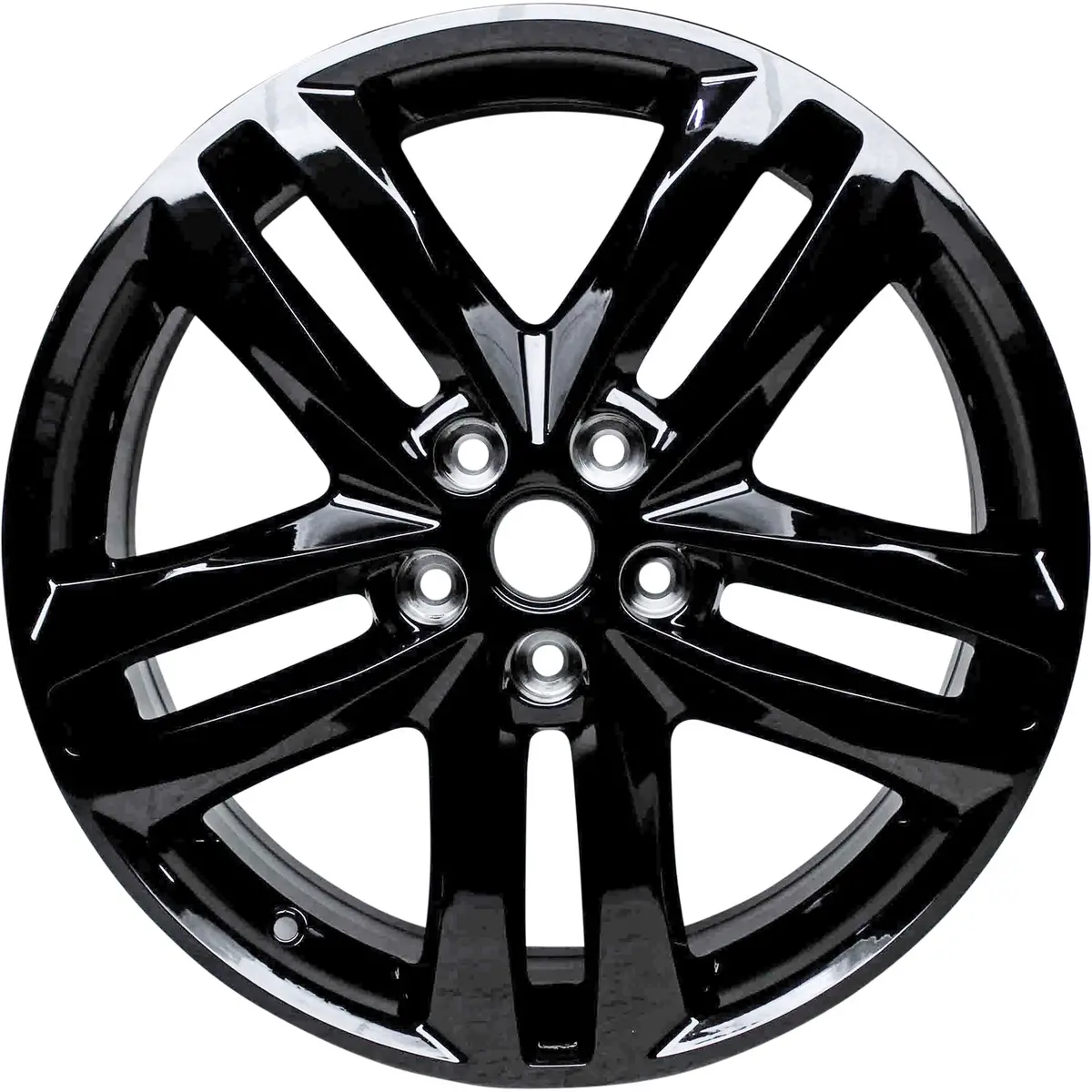 New 19" 2020-2021 Chevrolet Equinox Midnight Black Replacement Alloy Wheel - 5832 1