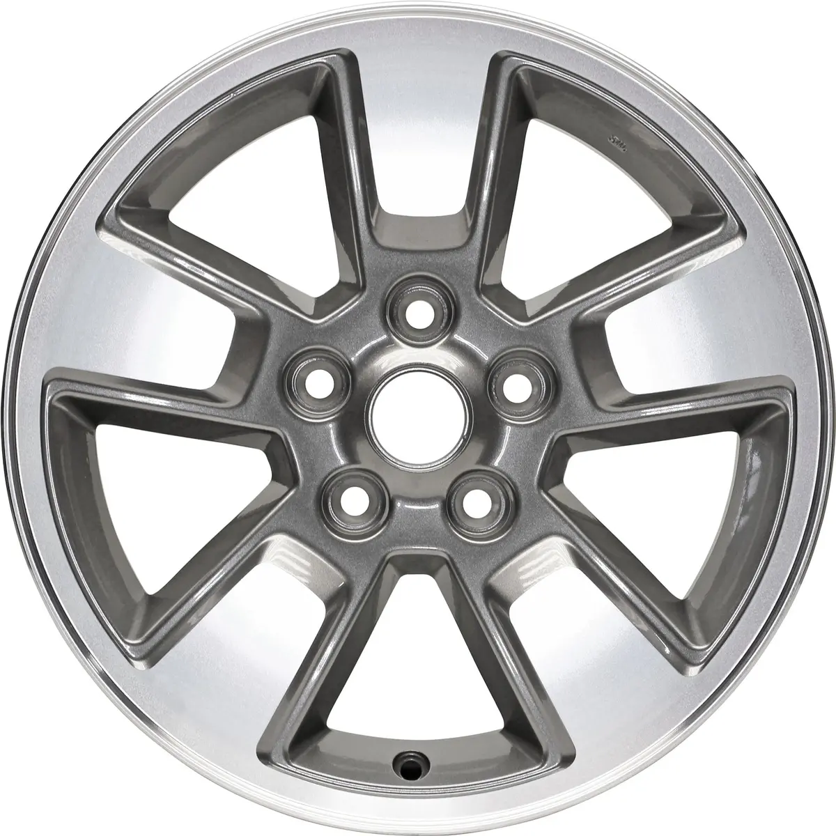 New 16" 2008-2012 Jeep Liberty Machine Charcoal Replacement Alloy Wheel - 9084 1