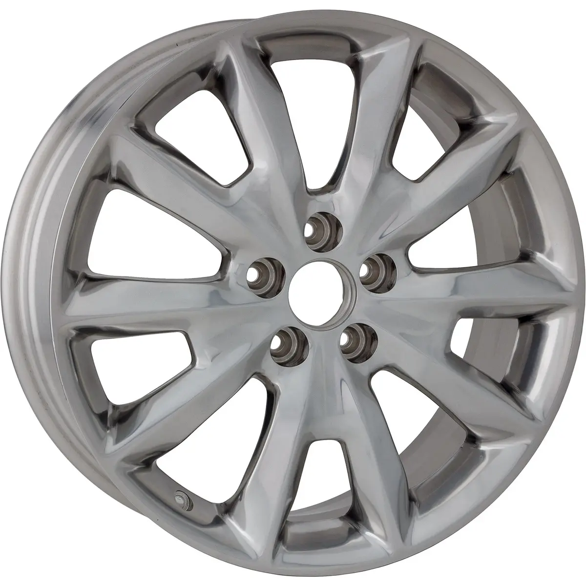 New 18" 2014-2018 Jeep Cherokee Full Polished Replacement Alloy Wheel - 9132 1