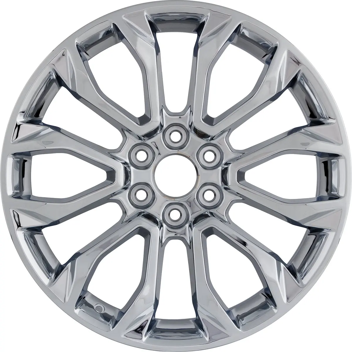 Set Of 4 New 22" 2022-2024 Gmc Sierra 1500 Chrome Replacement Alloy Wheels 2