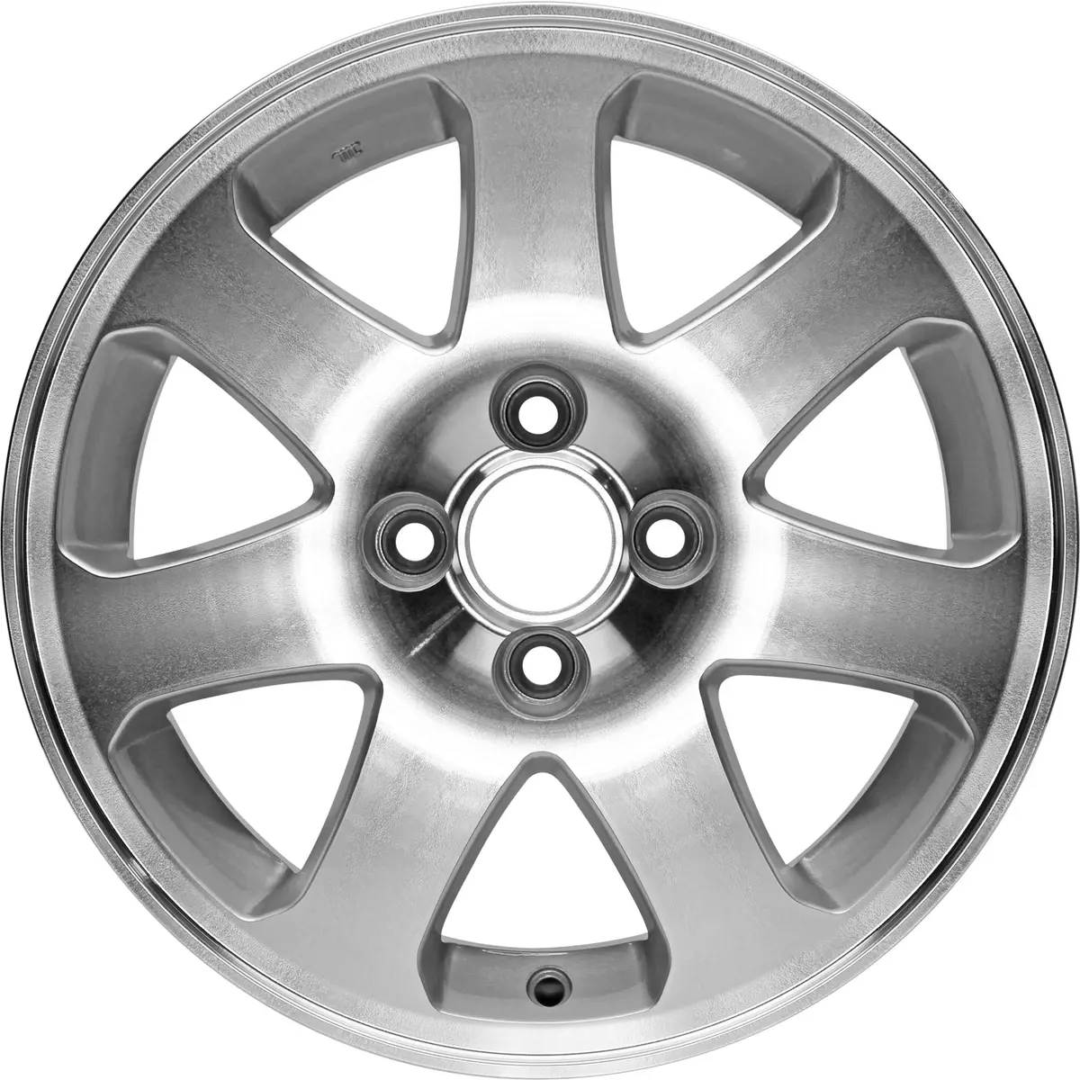 New Set Of 4 15" 1999-2005 Honda Civic Reproduction Alloy Wheels - Machine Silver 1