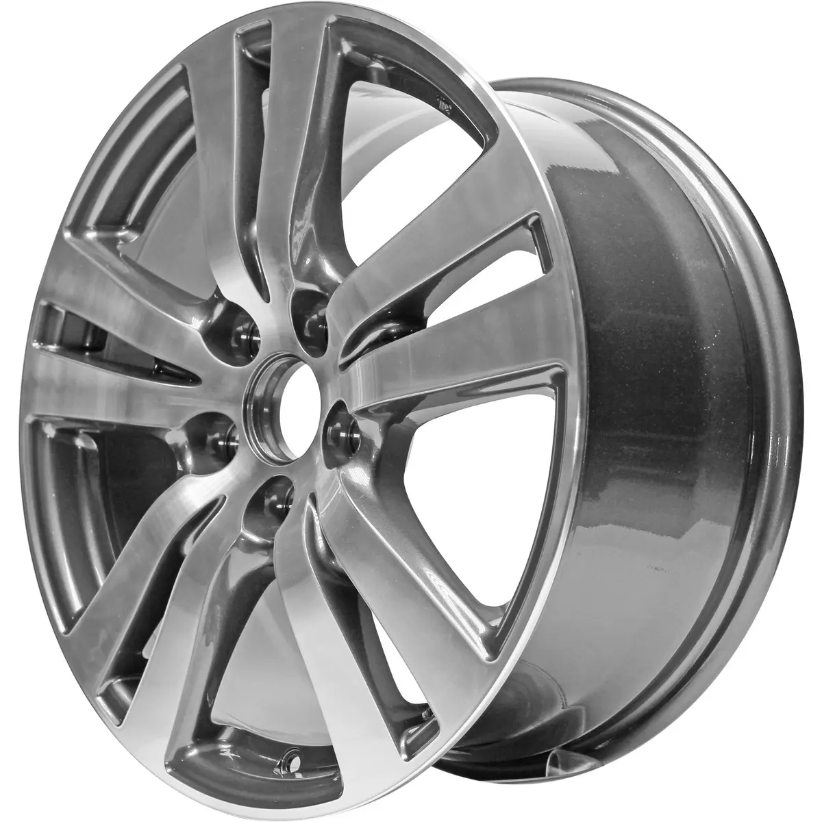 New 18" 2017-2019 Honda Ridgeline Machine Charcoal Replacement Alloy Wheel - 64088 2
