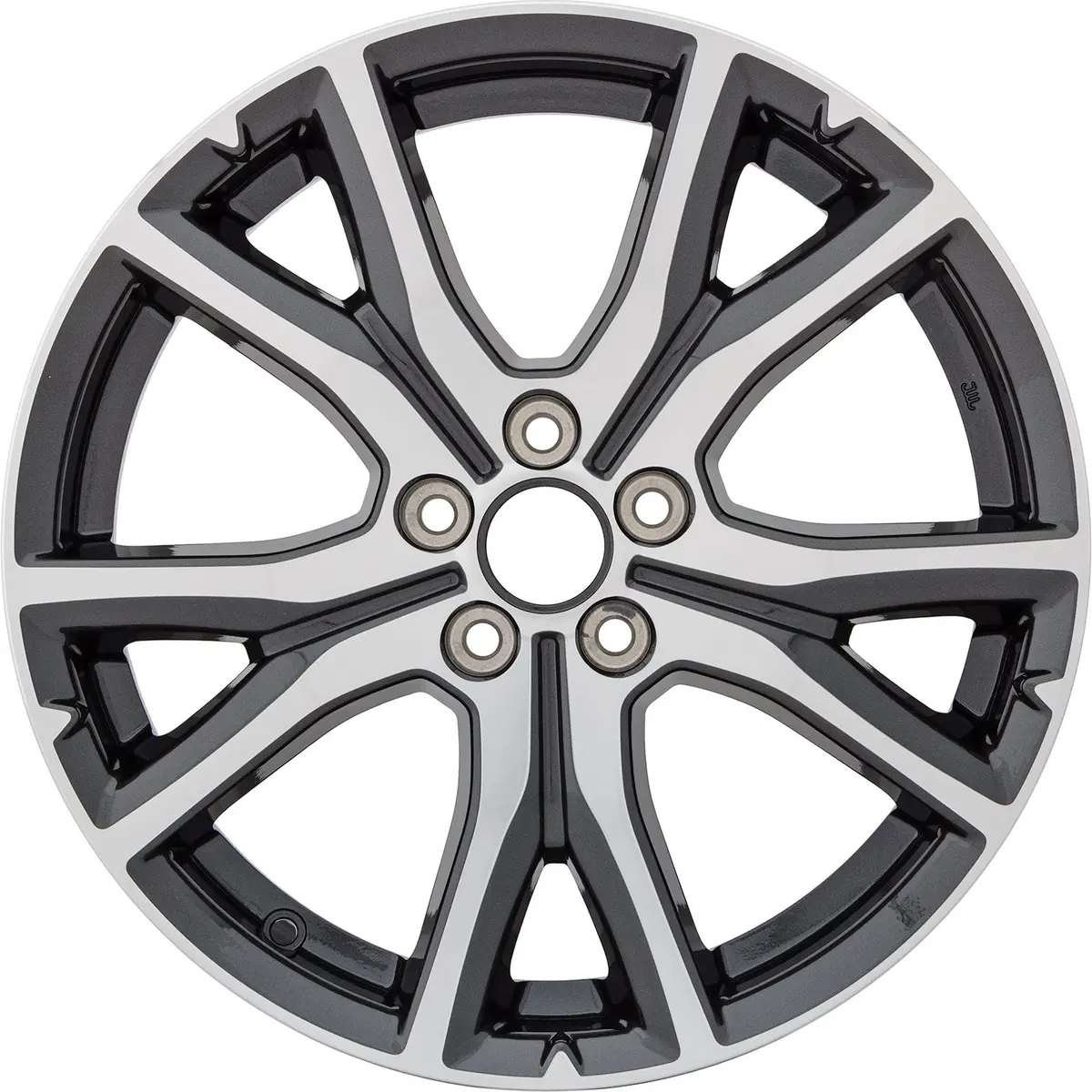 New 17" 2017-2019 Subaru Impreza Machined Black Replacement Alloy Wheel 1