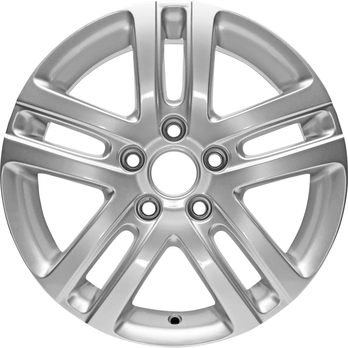 New 16" 2005-2018 Volkswagen Jetta All Silver Replacement Alloy Wheel - 69812 1