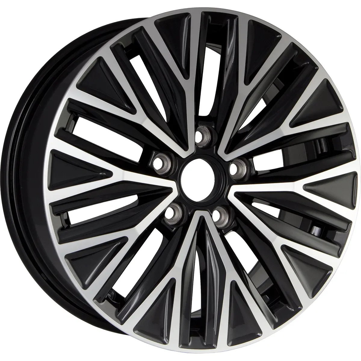New Set Of 4 16X6.5" 2005-2021 Volkswagen Jetta Reproduction Alloy Wheels 1
