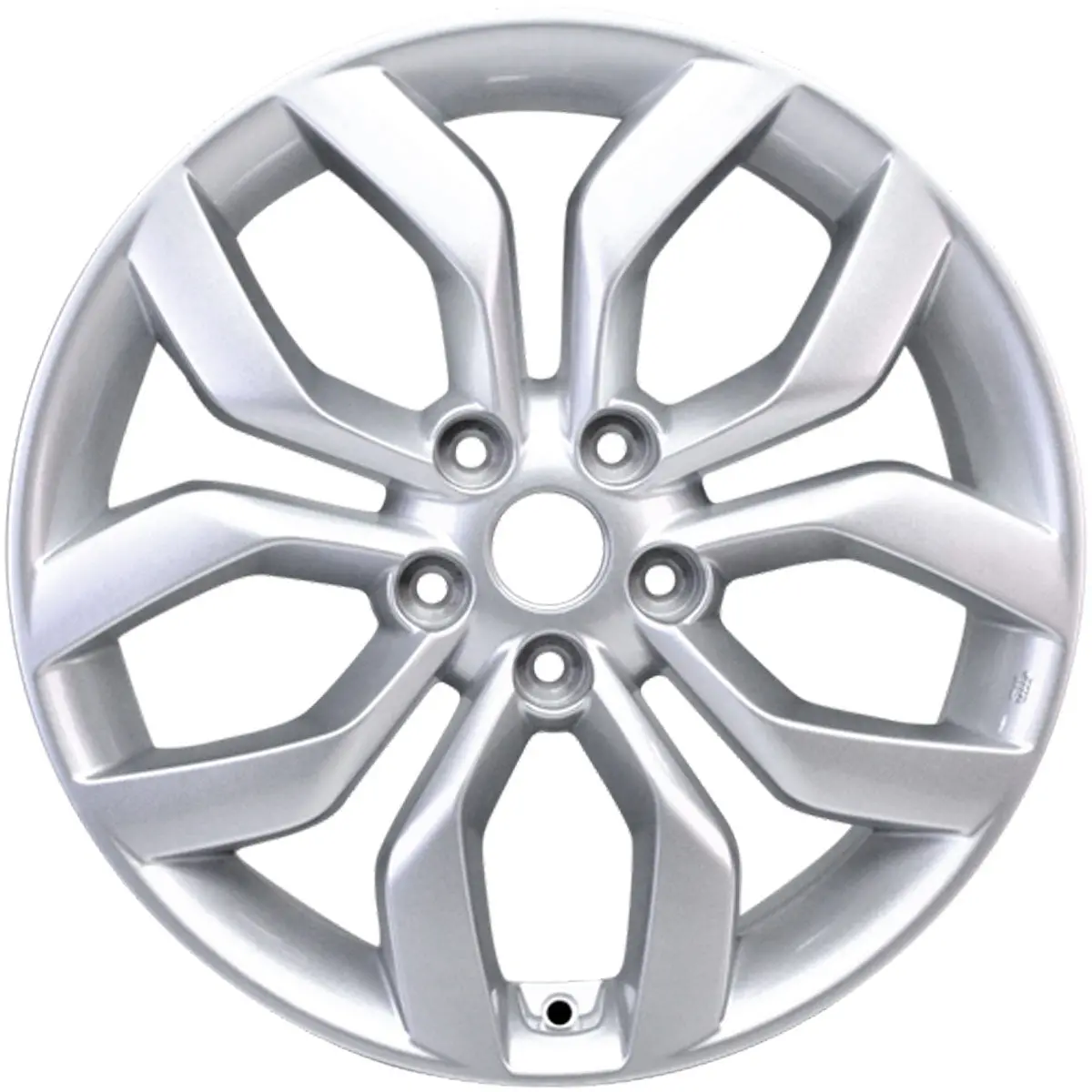 Set Of 4 New 18" 2012-2015 Hyundai Veloster Silver Replacement Alloy Wheels 1