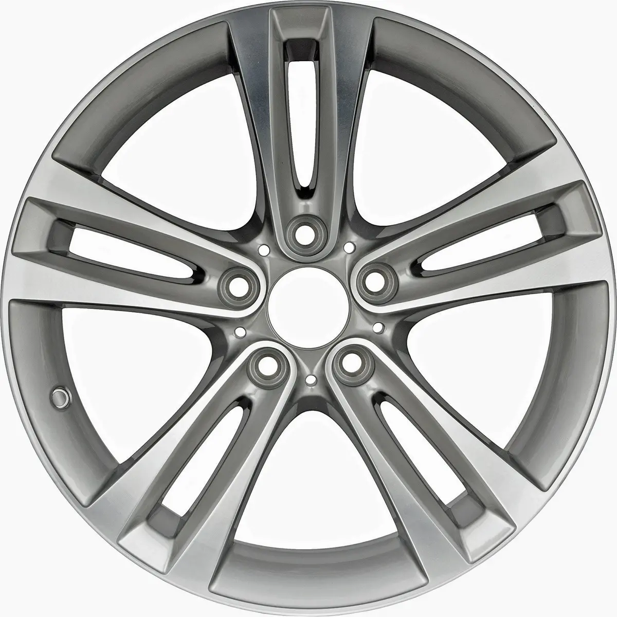 New 18" 2013-2015 Bmw Activehybrid 3 Machined And Grey Replacement Alloy Wheel - 71540 1