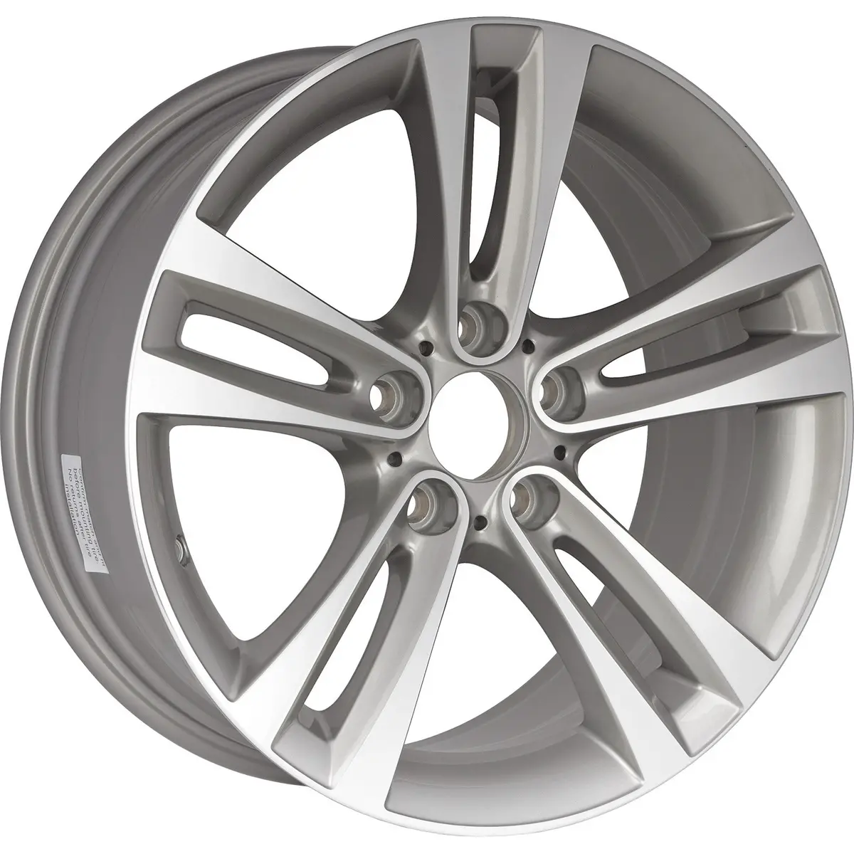 New 18" 2014-2016 Bmw 428I Machined And Grey Replacement Alloy Wheel - 71540 2