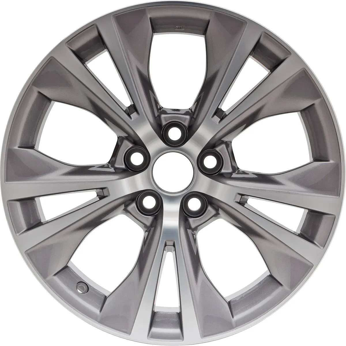 New 18" 2014-2019 Toyota Highlander Machined Medium Silver Replacement Alloy Wheel - 75162 1