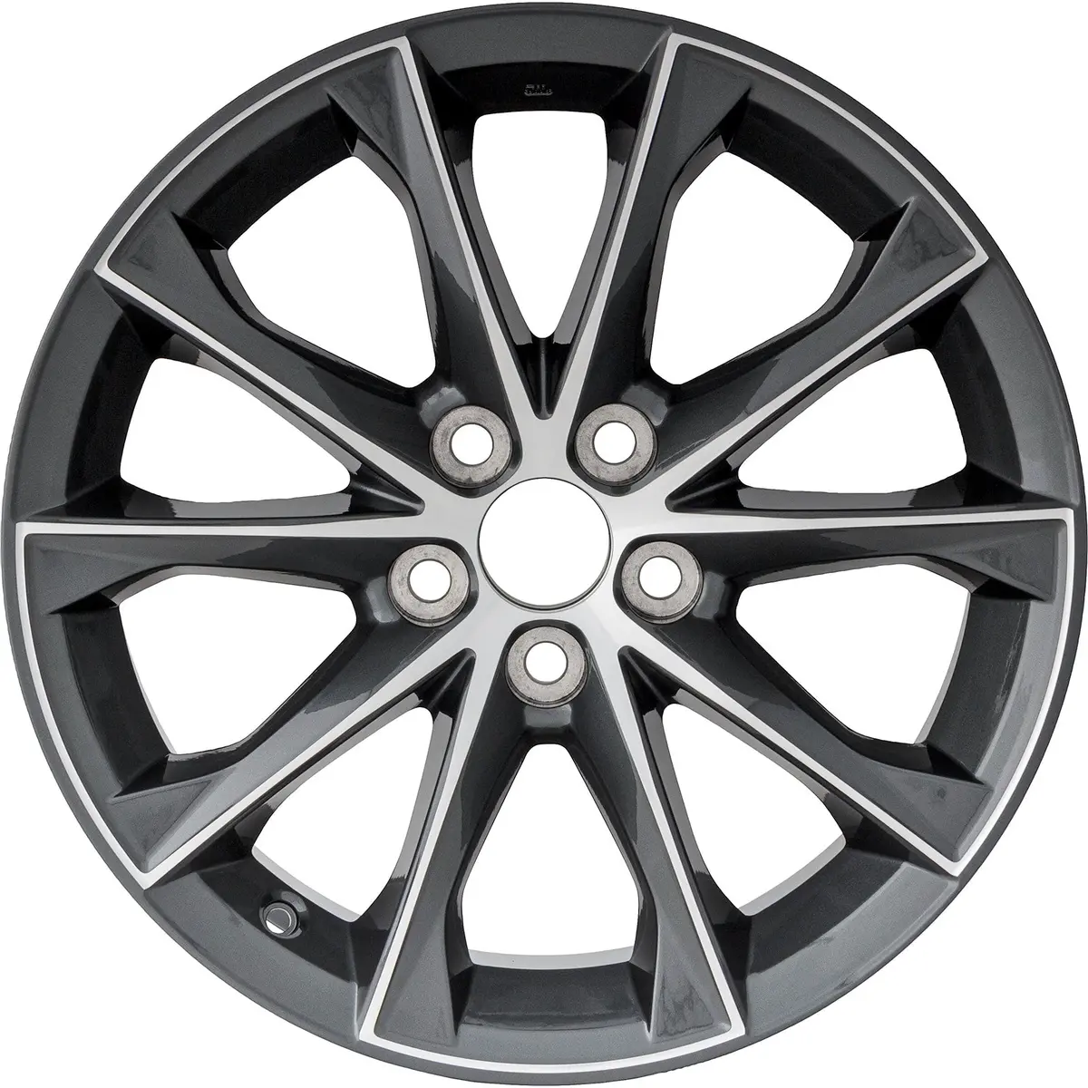 New 18" 2015-2017 Toyota Camry Machined Charcoal Replacement Alloy Wheel - 75172 1