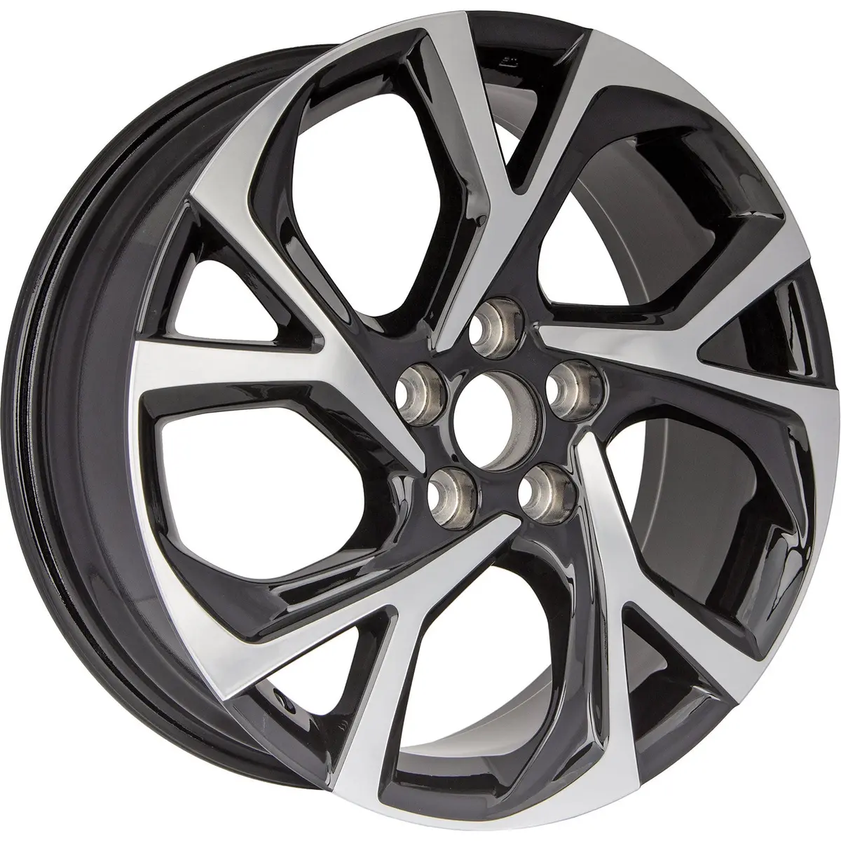 New 18" 2018-2022 Toyota C-Hr Machined And Black Replacement Alloy Wheel - 75224 2