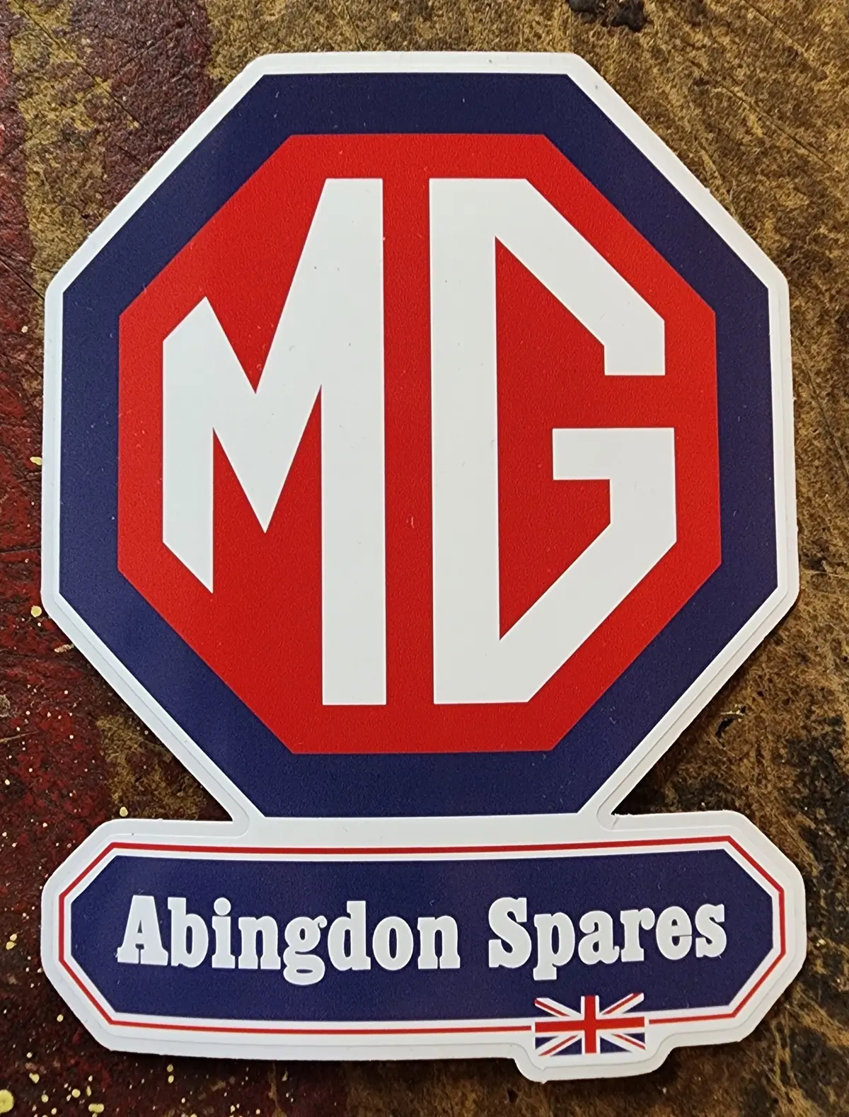 Abingdon Spares Mg Sticker 1