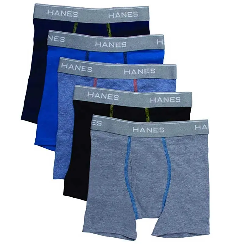 Hanes Boys 5 Pack Boxer Briefs 2