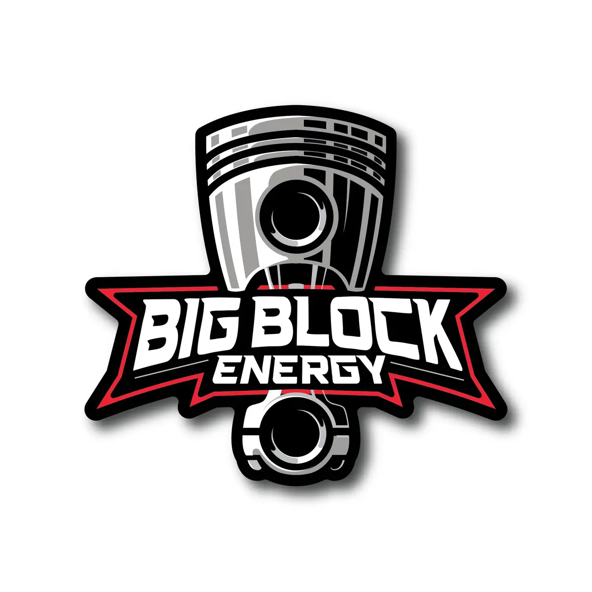 Big Block Energy - Stickers 1