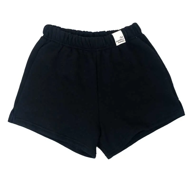 Youth Bamboo Panda Fleece Shorts 9