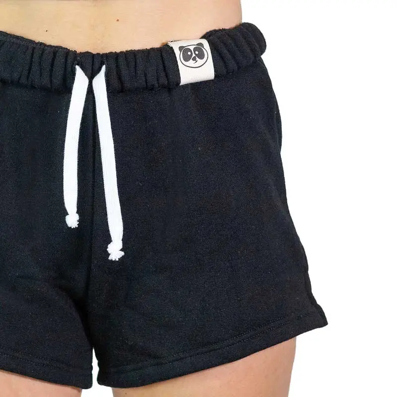 Bamboo Panda Fleece Shorts 1