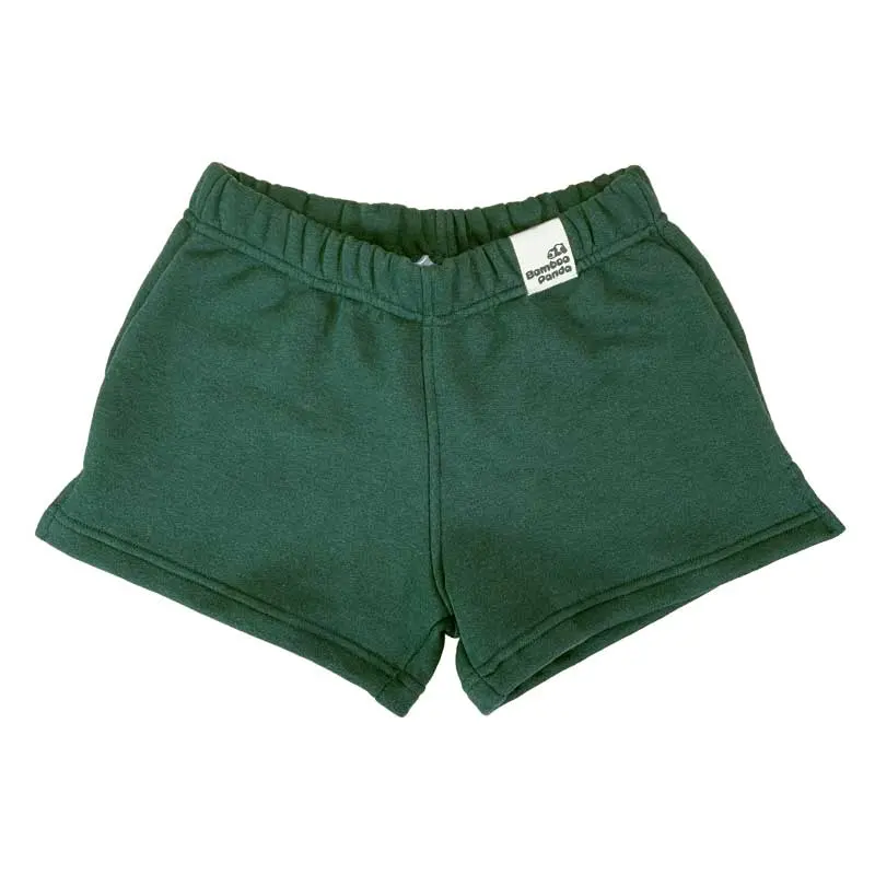 Youth Bamboo Panda Fleece Shorts 10