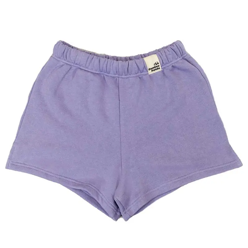 Youth Bamboo Panda Fleece Shorts 6