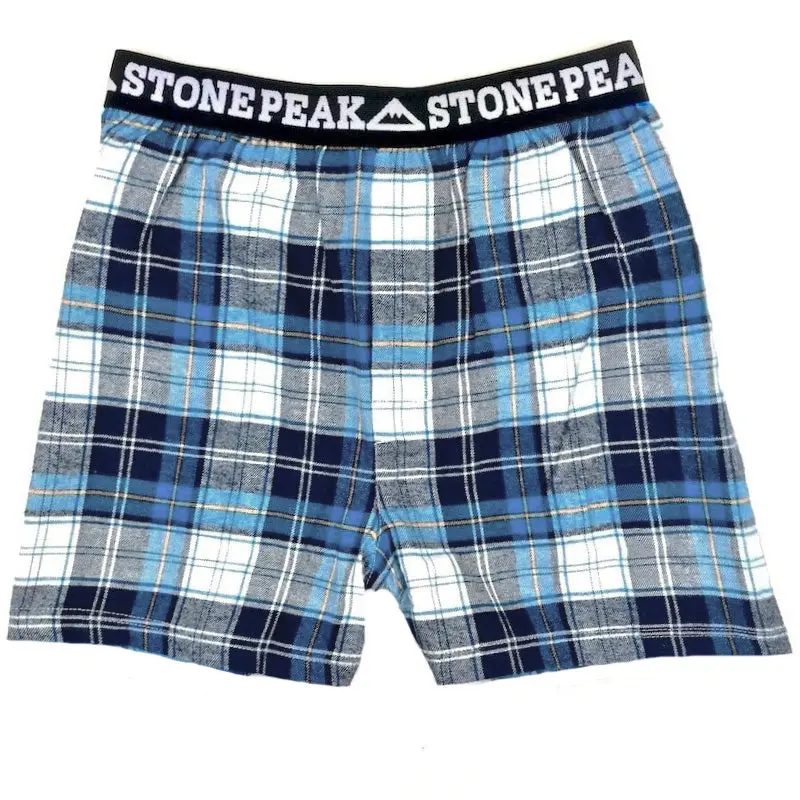 Youth Stone Peak Flannel Boxers 5